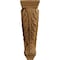Ekena Millwork 6 1/2"W x 8"D x 22"H Small Jumbo Acanthus Wood Corbel, Cherry CORW07X08X22ACCH - alternate 3